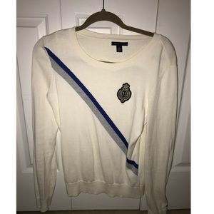 Tommy hilfiger white sweater